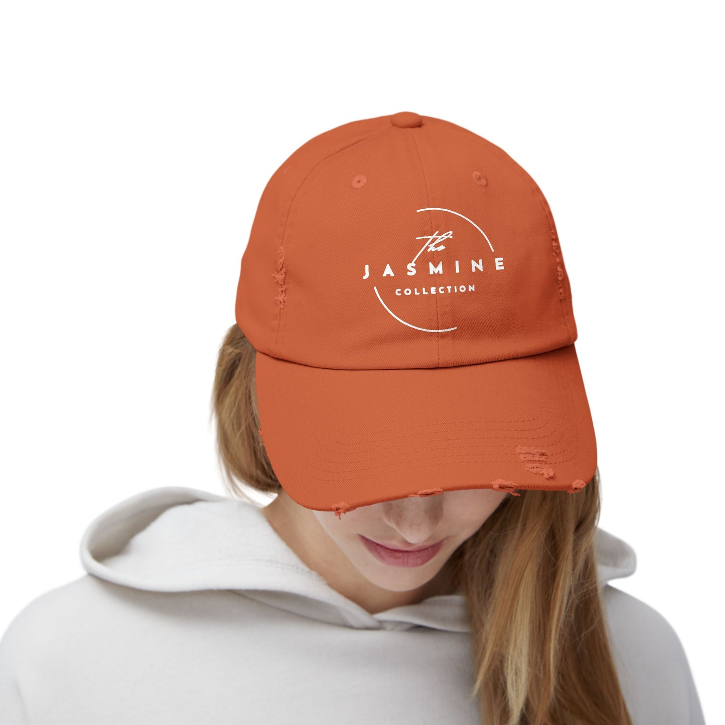 The Jasmine Collection Supporter Distressed Cap