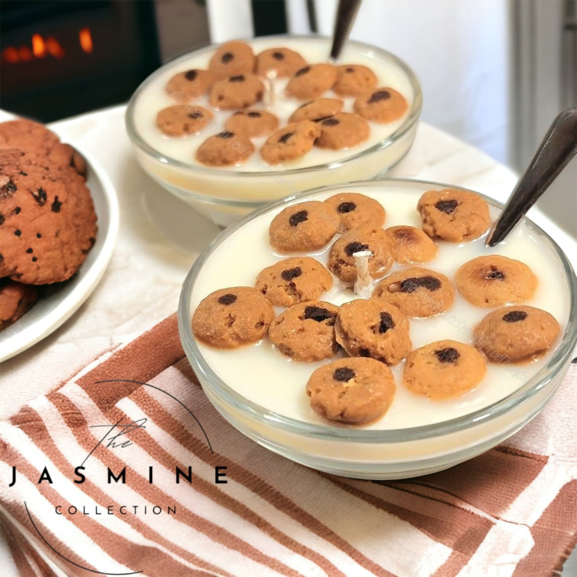 Cookie Crisp Cereal Bowl Candle