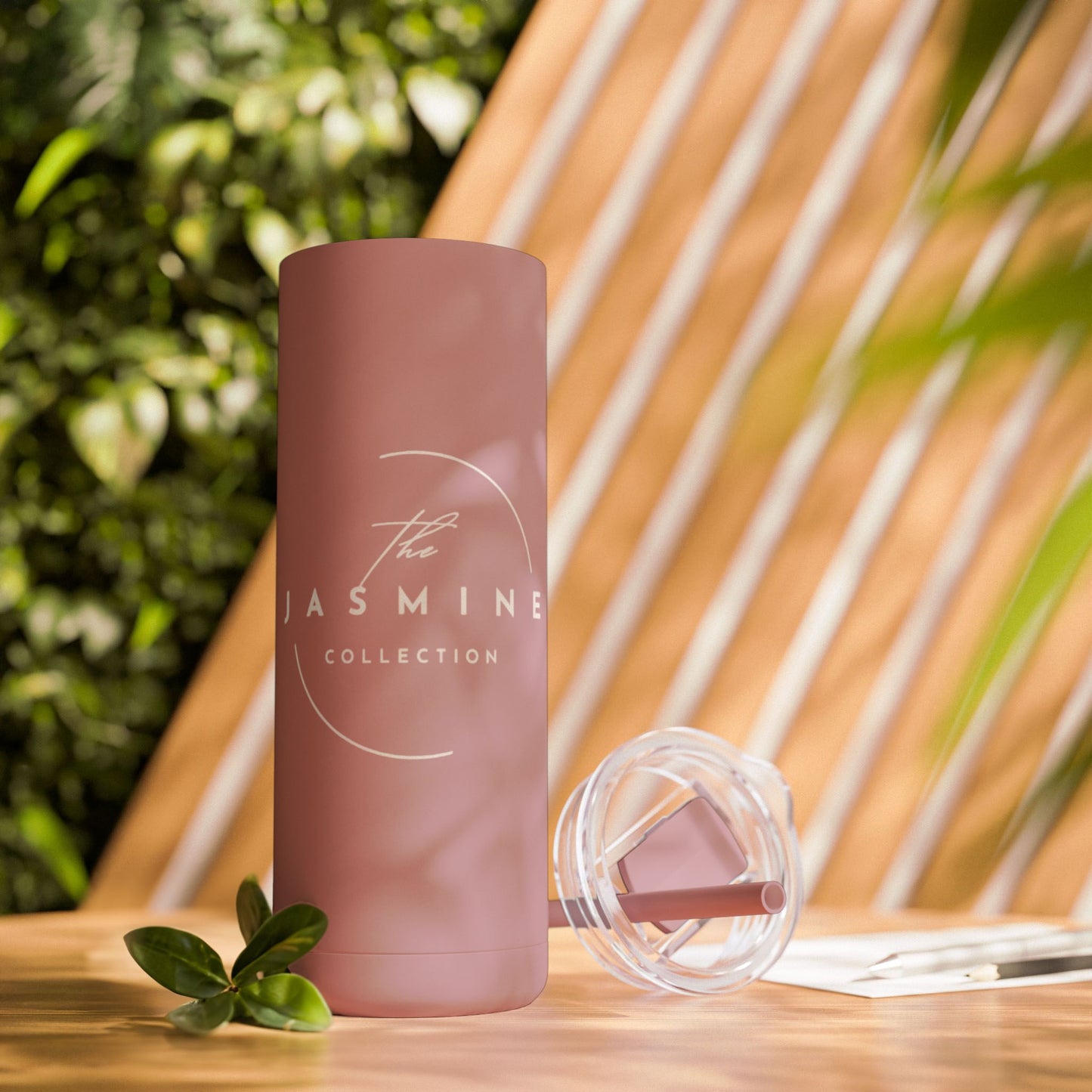 The Jasmine Collection Skinny Matte Tumbler, 20oz