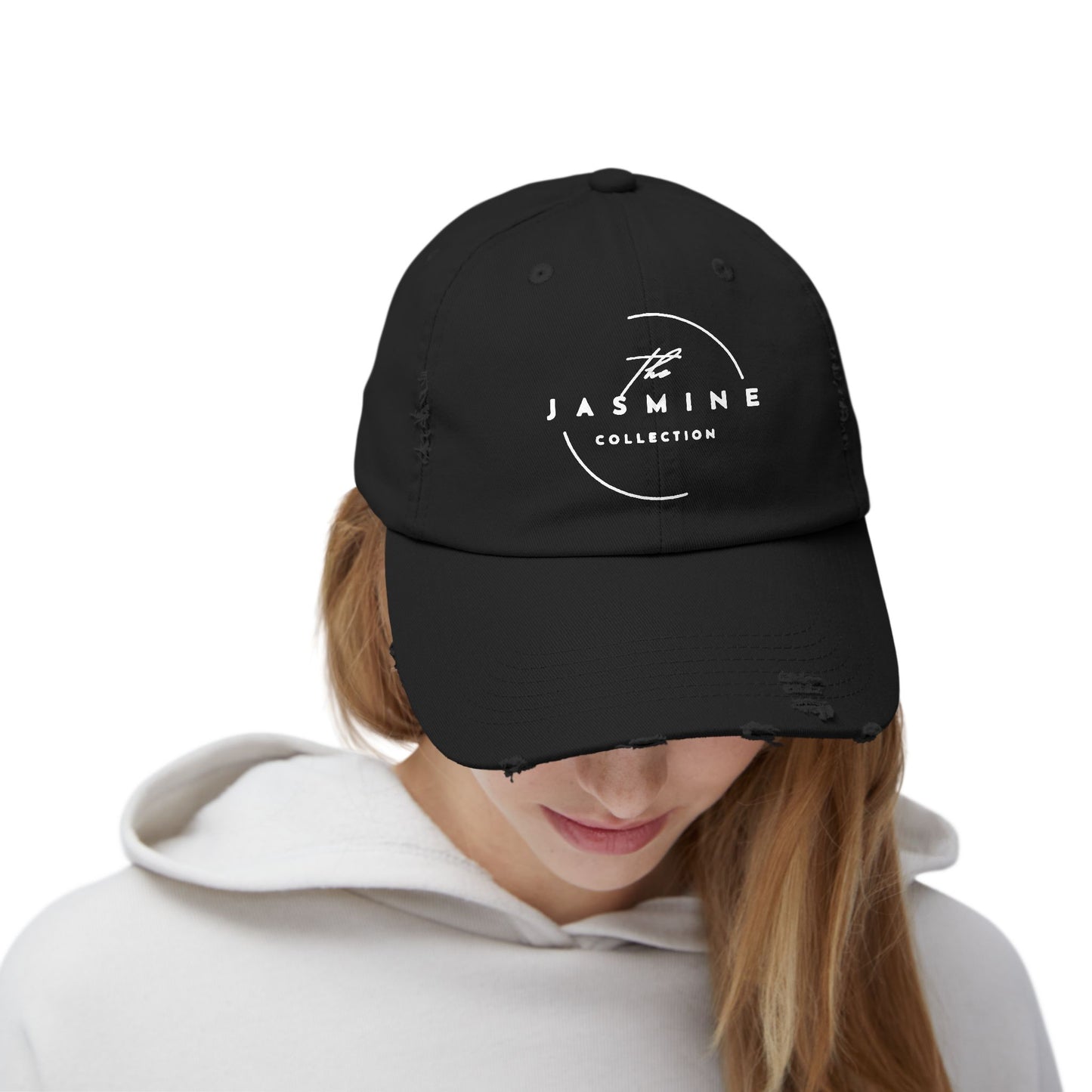 The Jasmine Collection Supporter Distressed Cap