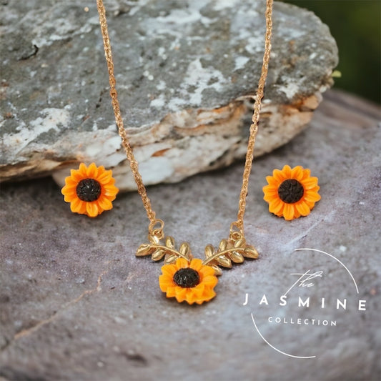 Limited Edition Sunflower Jewelry Set