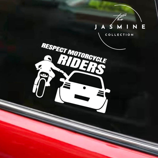 Motorcyle Respect Decal