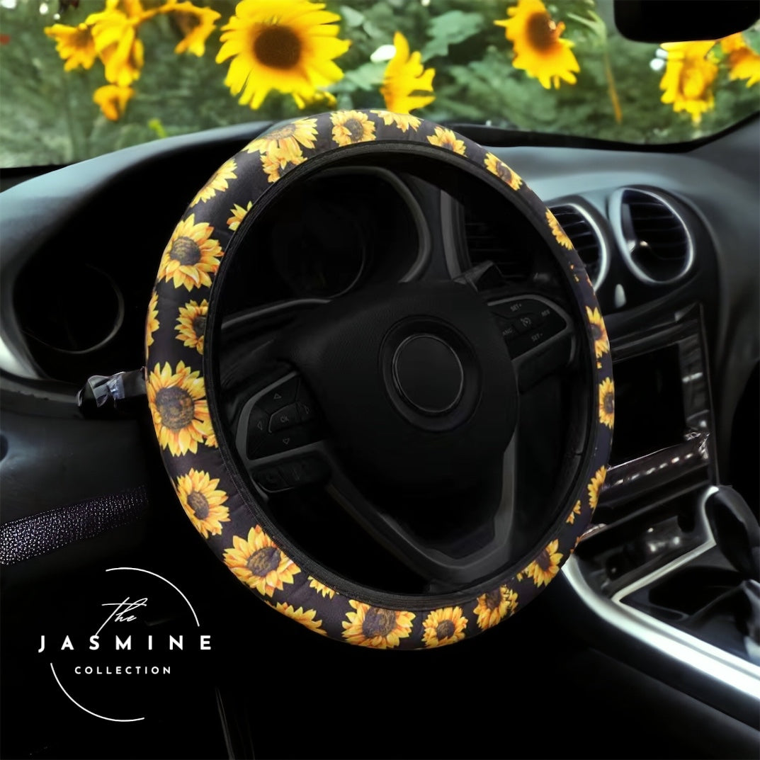 Limited Edition Sunflower Steering Wheel Cover